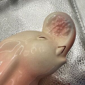 Shawnee Elegant Pink Ceramic Elephant Plantet